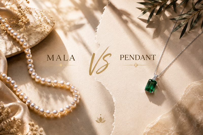 Mala vs Pendant Necklace: Which One Suits Your Style?