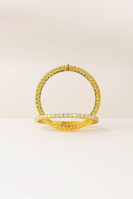 RAMAYA bangles - American Diamond Bangles