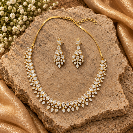  Baguette Marquise Pear Drop Fringe