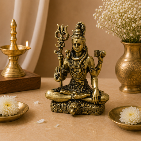 Lord Shiva brass Idol