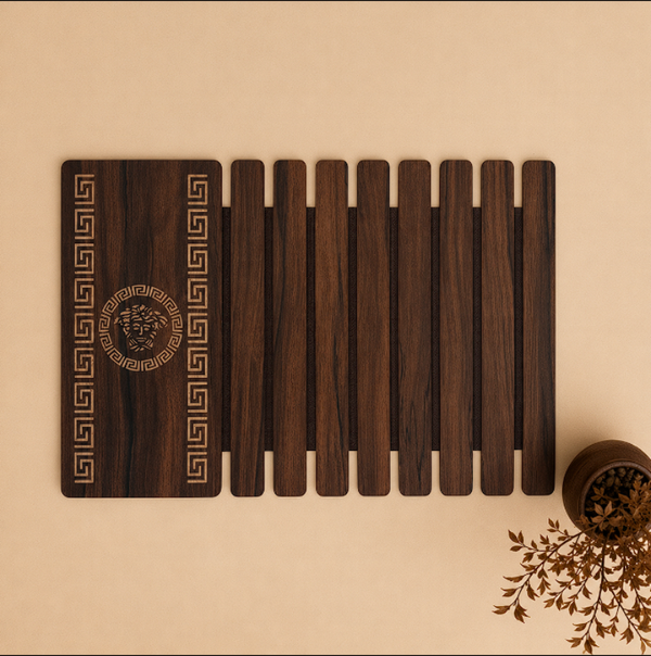 902 Luxury Wooden Table Mat Set 12*18 inchs