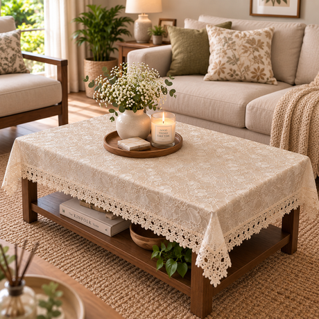 Organza Table cover for coffee table
