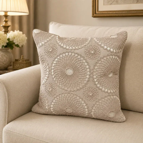 embroidery cushion cover 