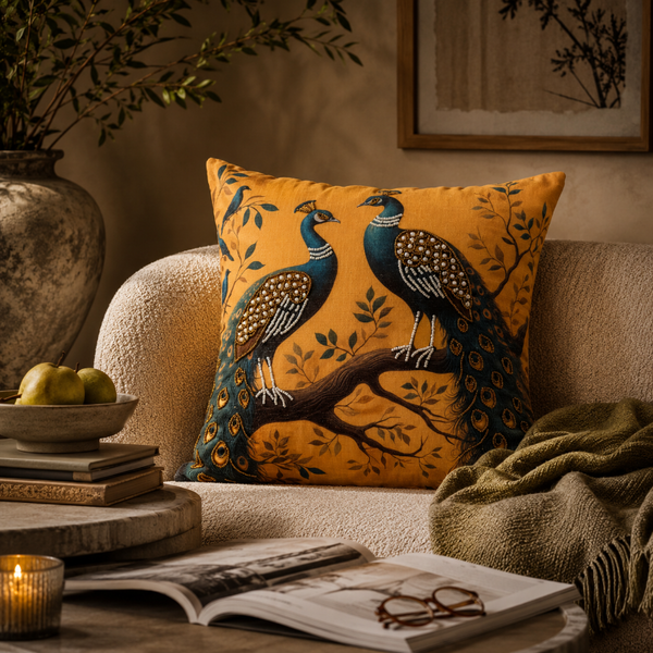 hand work  Cushion Cover 16*16 inchs